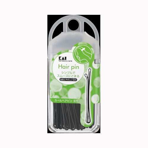 貝印 ＨＬ０１０６カ－ルヘアピンタマ付き メイク雑貨・美容小物 頭髪用雑貨