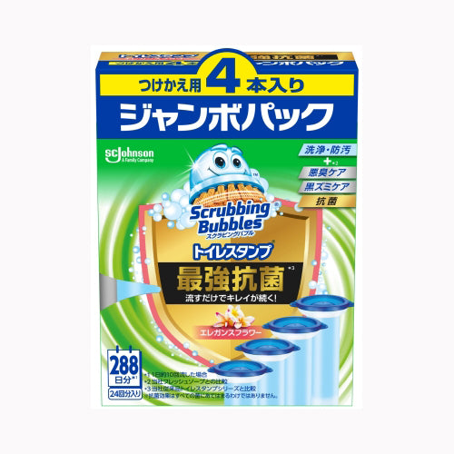 ジョンソン ＳＢスタンプ最強抗菌ＥＦ替え４Ｐ　 住居洗剤 トイレ