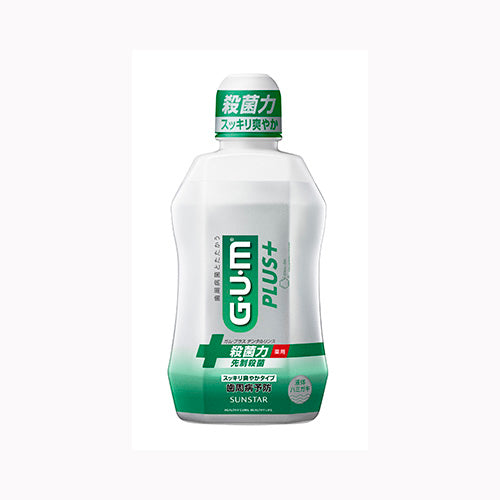 サンスター ガム・プラスデンタルリンス　スッキリ爽やかタイプ４５０ｍＬ オーラル マウスウォッシュ 　 マウスウォッシュ オーラルケア