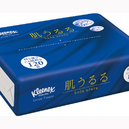 日本製紙クレシア ＫＬＸティシューローション肌うるる　ソフトパック　１２０組 家庭紙  ティッシュ 　