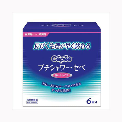 コットン・ラボ プチシャワーセペ６Ｐ　 フェミニンケア ビデ その他サニタリー用品  サニタリー 管理医療機器 医療機器