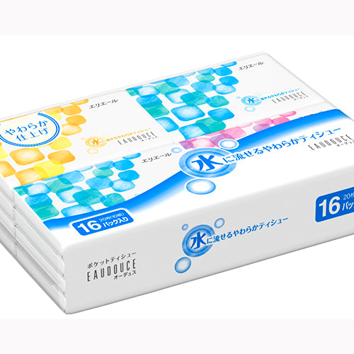 大王製紙 ３６×２）エリエールオーデュスポケット１６Ｐ　 家庭紙 ティッシュ