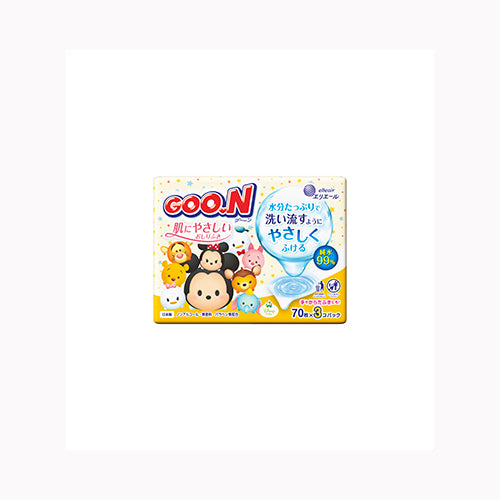 大王製紙 グ～ン　肌にやさしいおしりふき７０枚×３Ｐ ベビー用品 おしりふき
