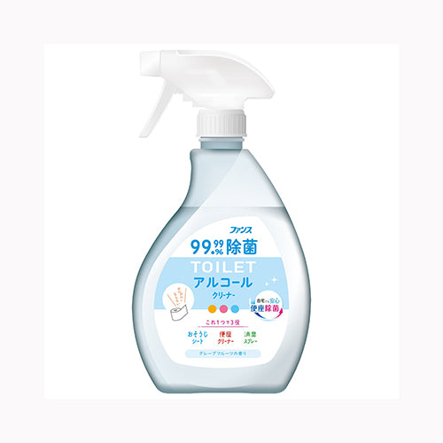 第一石鹸西日本 ファンストイレ用アルコール除菌クリーナー　本体４００ｍｌ トイレ用品 トイレ用品 　