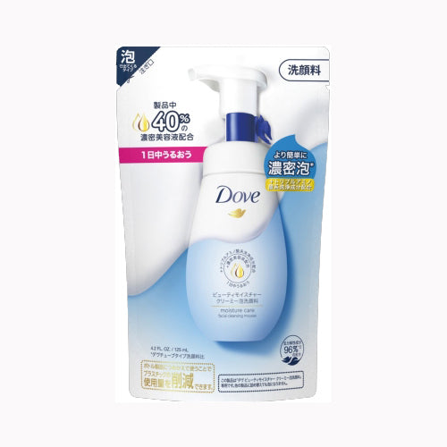 ユニリーバ・ジャパン ダウ゛　ビューティモイスチャー　クリーミー泡洗顔料　つめかえ用　１２５ｍｌ 化粧品  洗顔・クレンジング