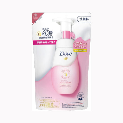 ユニリーバ・ジャパン ダウ゛　クリアリニュークリーミー泡洗顔料　つめかえ用　１２５ｍｌ 化粧品  洗顔・クレンジング
