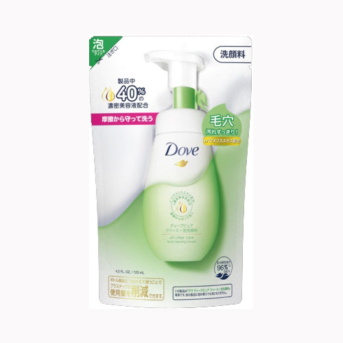ユニリーバ・ジャパン ダウ゛　ディープピュア　クリーミー泡洗顔料　つめかえ用　１２５ｍｌ 化粧品  洗顔・クレンジング