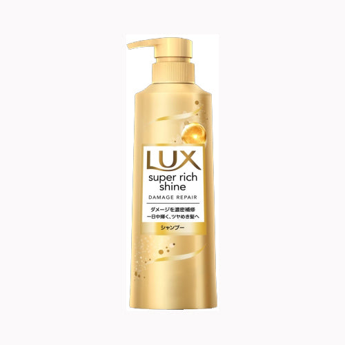 ユニリーバ・ジャパン ラックス　スーパーリッチシャイン　ダメージリペア　補修シャンプー　ポンプ　４００ｇ インバス ヘアトリートメント・パック　　