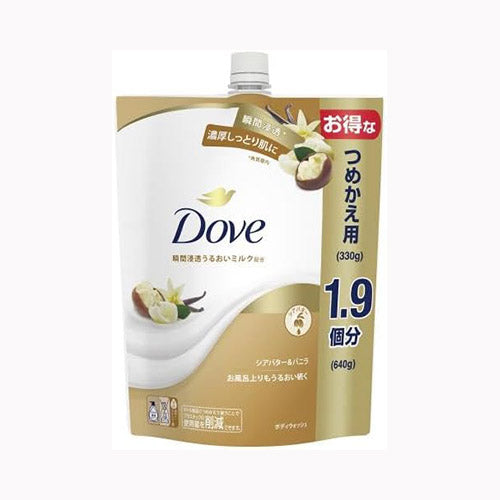 ユニリーバ・ジャパン ダヴボディＷシアバター＆バニラ替６４０Ｇ　 スキンケア 浴用 　