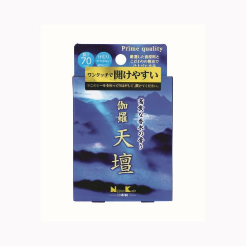 日本香堂 伽羅天壇　ミニ４５Ｇ　  薫香剤 お線香 メール便対応