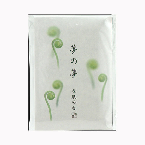 日本香堂 夢の夢　春眠の香（薇）　スティック１２本入 薫香剤 お香