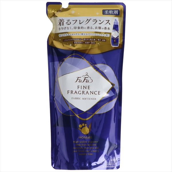 ＮＳファーファ・ジャパン NSファーファ・ジャパン ファーファ ファインフレグランス 香水調柔軟剤 オム 詰替用 500mL  洗濯補助剤 柔軟剤 柔軟剤 日用品 洗濯用品   メール便対応