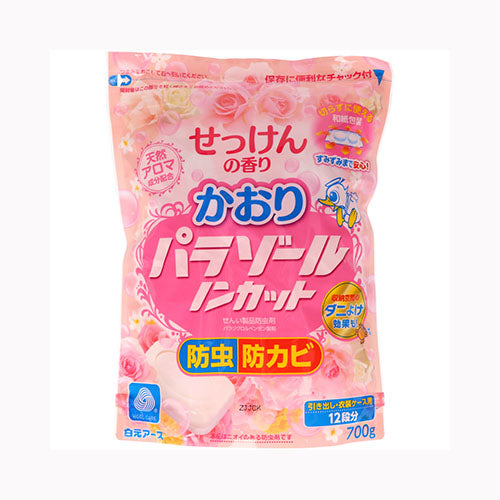 白元アース かおりパラゾールノンカット袋入　７００ｇ 防虫剤  衣類用