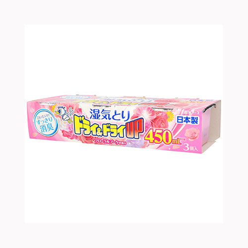 白元アース ドライ＆ドライＵＰ　フローラルブーケの香り　４５０ｍＬ 除湿剤  タンクタイプ  その他除湿剤・乾燥剤  日用品 除湿剤・乾燥剤