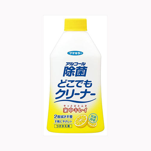 フマキラー アルコール除菌どこでもクリーナー替３００ＭＬ　 台所洗剤 漂白・殺菌 除菌スプレー 医療品・衛生用品 除菌剤 