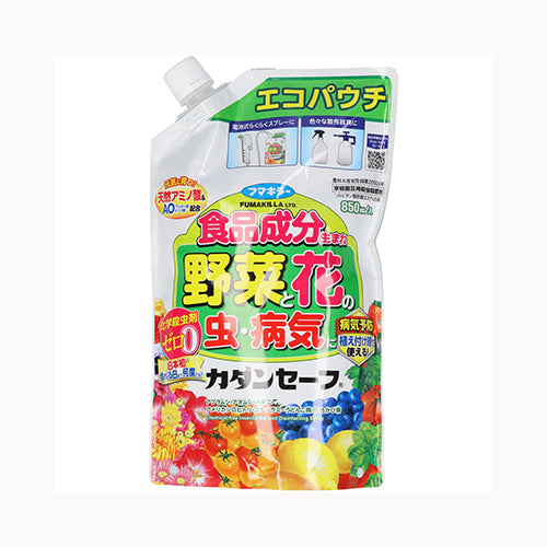 フマキラー カダンセーフエコパウチ８５０ｍｌ 園芸用品・ＤＩＹ 殺虫殺菌剤 　