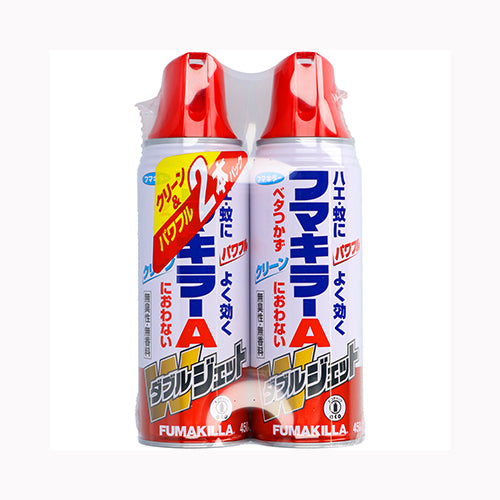 フマキラー フマキラーＡダブルジェット４５０ＭＬ２Ｐ 殺虫剤  ハエ・蚊