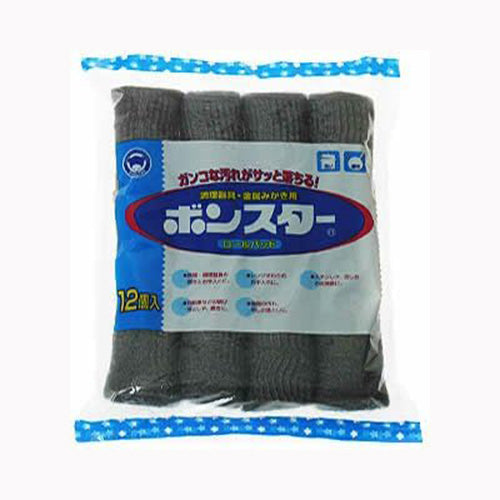 ボンスター販売 ボンスターロールパッド１２個入　Ｂ－００５ 台所消耗品 たわし・ふきん