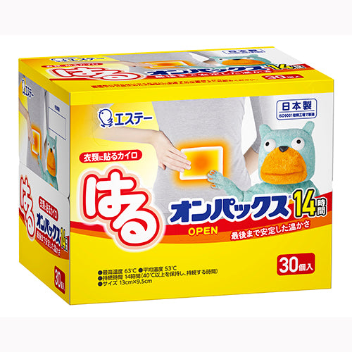 エステー はるオンパックス　３０個　 カイロ  汎用品  貼るカイロ カイロ 暖冷 