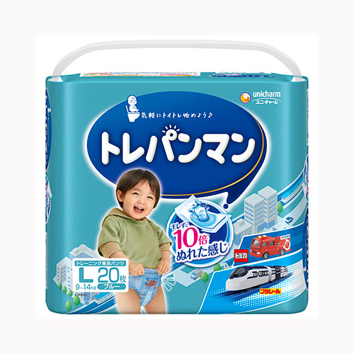 ユニ・チャーム トレパンマンブルーＬ２０枚 ベビー用品 オムツ