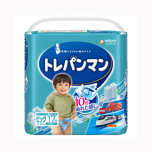 ユニ・チャーム トレパンマンブルービッグ１７枚 ベビー用品 オムツ