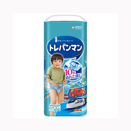 ユニ・チャーム トレパンマンブルービッグ３０枚 ベビー用品 オムツ