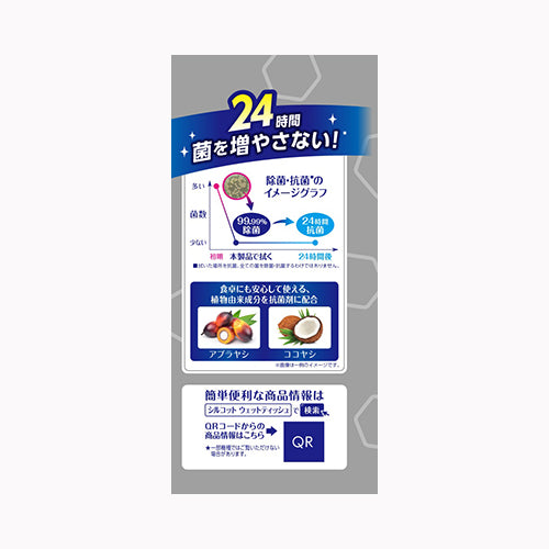 ユニ・チャーム シルコット９９．９９％除菌ウェットティッシュ抗菌Ｐｌｕｓ詰替３４枚×３個パック 家庭紙  ウェットティッシュ  除菌ウェットシート 除菌剤  医療品・衛生用品 日用品ペーパー類 ウェットティッシュ