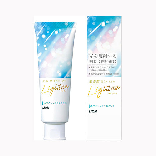 ライオン Ｌｉｇｈｔｅｅハミガキ　ホワイトシトラスミント　１００ｇ オーラル 歯磨き