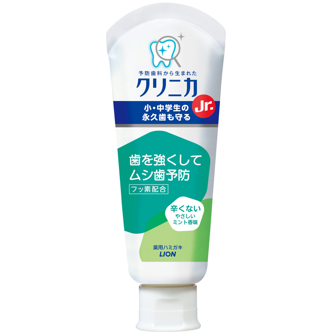 ライオン クリニカＪｒ．ハミガキ　やさしいミント６０ｇ オーラル 歯磨き