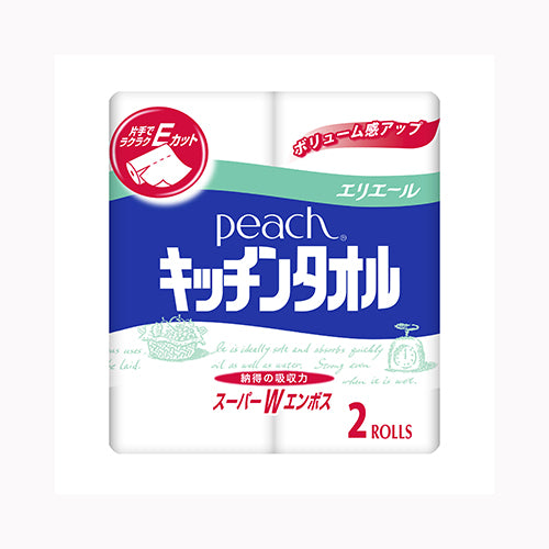 大王製紙 ピーチキッチンタオル　２Ｒ 家庭紙 キッチンタオル
