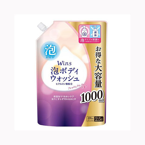 日本合成洗剤 ウインズ　泡ボディウォッシュ　大容量詰替 スキンケア 浴用 　