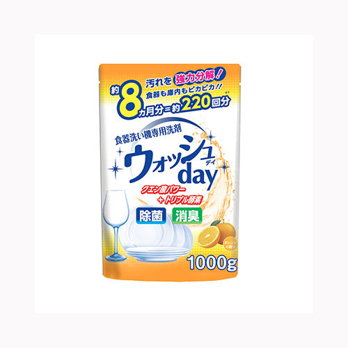 日本合成洗剤 食器洗い機専用洗剤ウオッシュＤＡＹ１０００Ｇ 住居洗剤 キッチン
