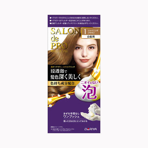ダリヤ サロンドプロ　泡のヘアカラー・エクストラリッチ（白髪用）１＜シャイニングブラウン＞ 化粧品 毛染め