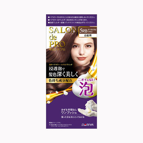 ダリヤ サロンドプロ　泡のヘアカラー・エクストラリッチ（白髪用）５ＲＢ＜ダークロイヤルブラウン＞ 化粧品 毛染め