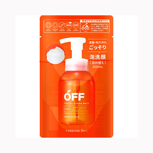 コスメテックスローランド 柑橘王子　フェイシャルクリアホイップＳＰ　レフィル 化粧品  男性化粧品 　