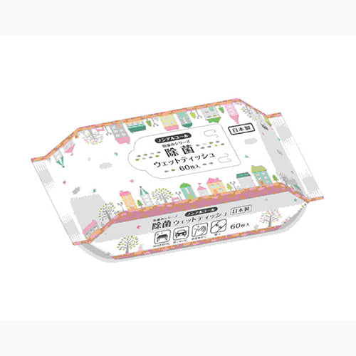 丸住製紙　 ノンアルコール除菌ウェットティッシュ 家庭紙  ウェットティッシュ