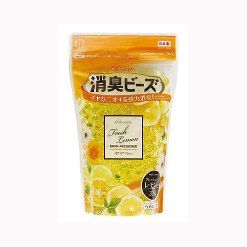 小久保工業所 アットショウシュウ消臭ビーズ　フレッシュレモン　詰め替え用 芳香消臭 部屋用