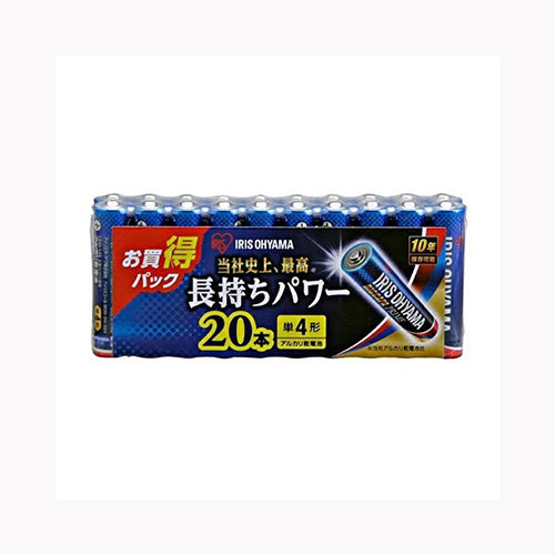 アイリスフーズ アルカリ乾電池　ＢＩＧＣＡＰＡ　ＰＲＩＭＥ　単４形　２０本パック　ＬＲ０３ＢＰ／２０Ｐ  軽電化  乾電池  メール便対応