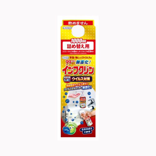 ＵＹＥＫＩ インフクリン　共通詰替用　１０００ＭＬ 衛生用品 アルコールジェル