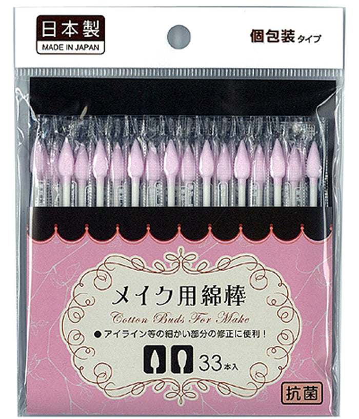 メイク用綿棒33本入　メール便対応