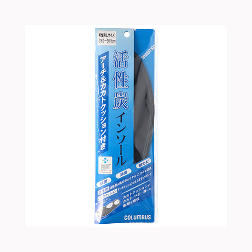 コロンブス クッション活性炭インソール男性Ｌ　  履物用品 シューケア メール便対応