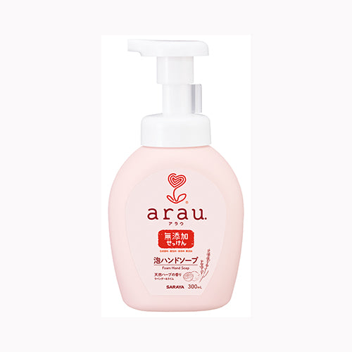 サラヤ アラウ泡ハンドソープ３００ＭＬ スキンケア 手洗い用 無添加ハンドソープ バス・洗面 ハンドソープ