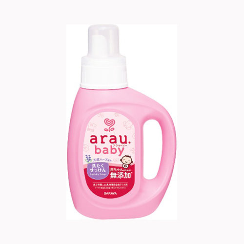 サラヤ アラウ　ベビー洗たくせっけん　８００ＭＬ　 衣料用洗剤 天然系・自然派 赤ちゃん用洗濯用品 日用品 洗濯用品