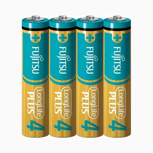ＦＤＫ ＦＵＪＩＴＳＵ　ＬｏｎｇＬｉｆｅＰＬＵＳ　単４・４個　ＬＲ０３ＬＰ（４Ｓ）  軽電化  乾電池  メール便対応