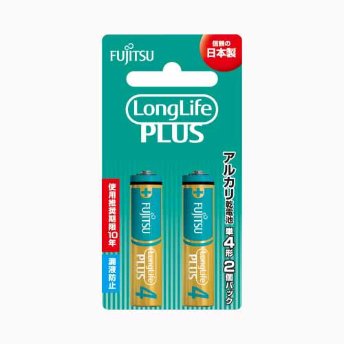 ＦＤＫ ＦＵＪＩＴＳＵ　ＬｏｎｇＬｉｆｅＰＬＵＳ　単４・２個　ＬＲ０３ＬＰ（２Ｂ）  軽電化  乾電池  メール便対応