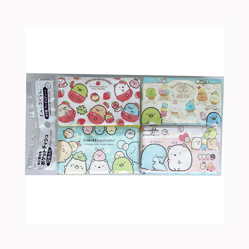 ハヤシ商事 ポケットティシュ　すみっコぐらし１２コパック　 家庭紙  ティッシュ 　 ポケットティッシュ 日用品 ペーパー類