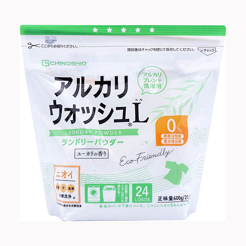 地の塩社 アルカリウォッシュＬ　ランドリー　６００Ｇ 衣料用洗剤 天然系・自然派