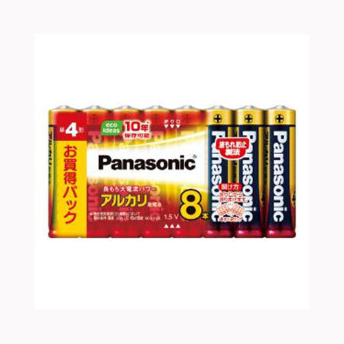 パナソニックコンシューマーマーケティングＶＥ社 ＬＲ０３ＸＪ／８ＳＷ　アルカリ単４８Ｐ　  軽電化 乾電池 メール便対応