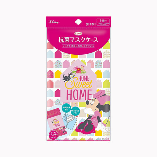 興和 抗菌マスクケース（ミニーマウス）  衛生用品 マスク メール便対応