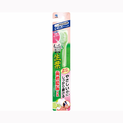 小林製薬 生葉　もふもふ磨けるブラシ　レギュラー  オーラル 歯ブラシ メール便対応